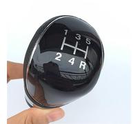 DEMULAX For Ford, for Focus, MK2 MK3, for Fiesta, MK7 C-max S-Max Galaxy Kuga Transit Connect 5/6 vitesses style de voiture pommeau de levier de(5 Speed Black)