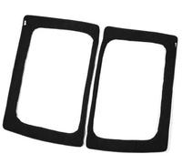 DEMULAX for Jeep, for Wrangler JL 4 Portes 2018 2019 2020 2021 2022 2023 2024 Isolation Thermique de Toit de Voiture en Coton insonorisé Protecteur Thermique pour Moteur de Voiture(Black Window)