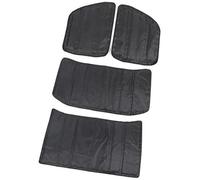 DEMULAX For Jeep, for Wrangler JL 4 portes 2018 2019 2020 2021 2022 2023 2024 Isolation thermique de toit voiture en coton insonorisé Isolation moteur(BLACK Roof)