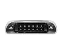 DEMULAX for Jeep, Grand Cherokee 1999-2004 LED 3ème feu stop arrière haut pièces accessoires Feu stop de voiture(Transparent Black)