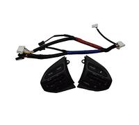 DEMULAX for Kia, K5 2014 2015 Boutons de commande au volant Régulateur vitesse à distance Bouton Bluetooth avec fil et câble Interrupteur au volant