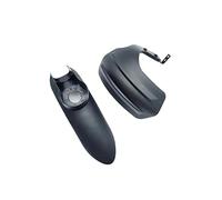 DEMULAX for Kugoo, for G-Booster Scooter électrique Garde-Boue Avant et arrière Pièces de Rechange Garde-Boue pour Scooter(Black Front Mudguard+Rear Mudguard)