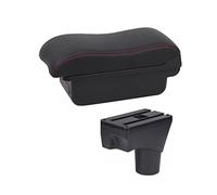 DEMULAX For NISSAN, for mars, for Micra, K13 MK4 IV accoudoir boîte Console centrale accoudoir Auto Console centrale stockage voiture Accoudoir de voiture(BLACK B2 3 USB)