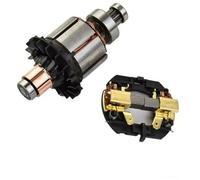 DEMULAX For perceuse à percussion SDS Armature de moteur et brosse 18V, for DCH243, DCH253, DCH143, DCH363 Balai de charbon de démarreur