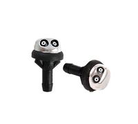 DEMULAX For R107 W114 W115 W123 1968-1989, buse de lave-glace d'essuie-glace avant Jet pulvérisation d'eau Couvercle de balai d'essuie-glace de voiture(1PCS)