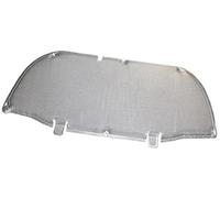 DEMULAX For Toyota, for Corolla, for Cross 2020 2021 2022 Coussin d'isolation de capot moteur avant Tapis insonorisant en coton thermique Couverture mousse Isolation moteur(BLACK Aluminum Foil)