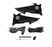 DEMULAX For Toyota, for Corolla, Hatchback Auris 2019 2020 2021 1 ensemble de feux jour à LED for voiture DRL brouillard fils interrupteur 12 V lampe antibrouillard étanche Feux de brouillard
