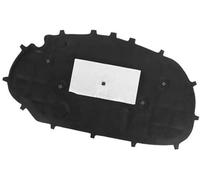 DEMULAX , for VW, for Golf, 6, for Golf, 6 Gti Housse de coussin d'isolation thermique en coton for capot avant de voiture Isolation moteur(Schwarz)