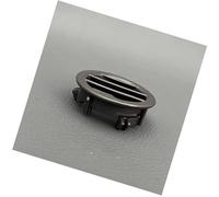 DEMULAX For, W204 Classe C C200 C220 C230 C260 C280 C300 C350 2007-2010 LHD RHD Console Ronde A/C Couvercle de Grille Ventilation Grille d'aération de voiture(Brown Right)
