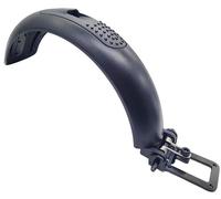 DEMULAX Garde-Boue Avant et arrière, for Garde-Boue de Scooter électrique HX X7 avec pièce Rechange feu Garde-Boue pour Scooter(Black Rear)