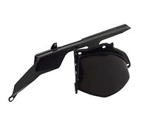 DEMULAX Garde-Boue de Garde-Boue Roue arrière Moto, Anti-éclaboussures, for, YZF R1 2009 2010 2011 2012 2013 2014 Protection de Pneu pour Moto Sport(Schwarz)