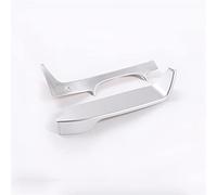 DEMULAX Garniture de Cadre de Couverture de Panneau de Tableau de Bord de Volant argenté de Style de Voiture, for Mercedes-Benz, Classe C W204 2011-2013 Autocollant pour Volant