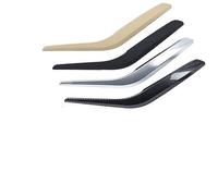 DEMULAX Garniture de poignée de voiture Ensemble de 4 poignées porte intérieures voiture, pour BMW, pour X1 E84 2010 2011 2012-2016, remplacement garniture couverture extérieure à(BLACK Sliver Set)