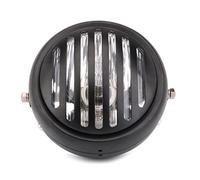 DEMULAX Grille de phare de moto de 5,75 pouces, 5 3/4 pouces, for Harley, Davidson Sportster XL 883 Iron 1200 2004-2014 Custom XL1200C 1200 Feux de moto(White)