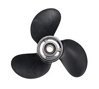 DEMULAX Hélice Hors-Bord de Moteur de Bateau en Alliage d'aluminium, Palette rotative à 3 pales 8,5x9, Bateau, for Tohatsu, for Nissan- 8-9,8hp Hélice de Bateau