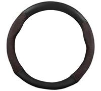 DEMULAX Housse de poignée de Roue de Voiture Accessoires Automobiles de Couverture Volant Voiture, pour Chery, pour Omoda C5 Crossover 5 FX 2022-2023 38Cm(Black O Leather Brown)
