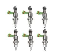 DEMULAX Injecteur de carburant 6 pièces, for Toyota, 1AZ FSE D4 AVENSIS RAV 4 NOAH 2.0, for RAV4, Avensis Car 23250 28070 2325028070 23209 29065 2320929065 Remplacement de l'injecteur de carburant