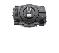 DEMULAX Interrupteur de phare avant for BMW Série 1 (E87, E82), 3 (E90, E91, E92, E93), X1 (E84) - Références: 61319169404, 61319169406 Interrupteur de lampe monté sur tableau de bord(BLACK Model B)