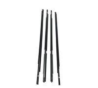 DEMULAX Joints de Porte de fenêtre 4 pièces/Ensemble Garniture de Moulage de Joint de vitre de Voiture Noire, for Toyota, for Yaris for hayon 2006 2007 2008 2009 2010 2011 2012 2013 Joint de portière