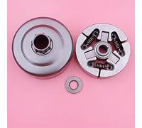 DEMULAX Kit d'assemblage de tambour d'embrayage, for STIHL, remplacement tronçonneuse 070 1106 160 2001 W, pièces joint rondelle Remplacement du kit d'embrayage de tondeuse à gazon