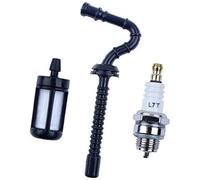 DEMULAX Kit de bougies d'allumage L7T for tuyau de carburant, for tronçonneuse STIHL MS250 MS230 MS210 025 023 021 Bougie d'allumage pour tondeuse à gazon