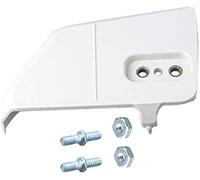 DEMULAX Kit de couvercle de pignon de chaîne avec goujons et écrous 1123 640 1705, for tronçonneuses STIHL 017 018 021 023 025 MS170 MS180 MS210 MS230 MS250 Carter d'embrayage pour tronçonneuse