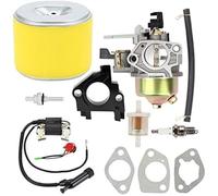DEMULAX Kit de mise au point du carburateur avec filtre à air 16100-ZF6-V01, for moteur GX 390 13 CV, chargeur utilitaire compact Toro 22308 22330 Dingo TX 413 Kit de filtre à air