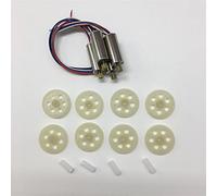 DEMULAX Kit de protection de moteur à engrenages, bras de fixation | d'hélice de pales, anneau de protection, moteur à engrenages, for drone quadricoptère SG-907 SG907 RC