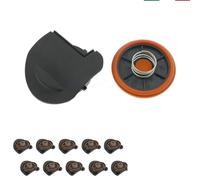 DEMULAX Kit de réparation couvercle soupape PCV neuf, capuchon avec membrane, for Peugeot, 207 EP6 VTI, for Citroën, for MINI, Cooper N12 N16 0248.Q5 11127646554 Couvercle de soupape(10PCS)