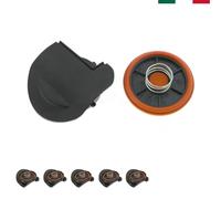 DEMULAX Kit de réparation couvercle soupape PCV neuf, capuchon avec membrane, for Peugeot, 207 EP6 VTI, for Citroën, for MINI, Cooper N12 N16 0248.Q5 11127646554 Couvercle de soupape(5PCS)