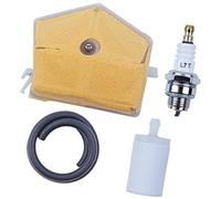 DEMULAX Kit de tuyau de filtre à air et de bougie d'allumage, for Husqvarna 51 55 55, for Rancher, tronçonneuse, remplacement 503 60 83-01, pièces neuves Bougie d'allumage pour tondeuse à gazon