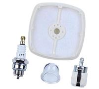 DEMULAX Kit d'entretien de bougie d'allumage et filtre à air for tondeuses Echo, SRM225 U GT225 GT225i GT225L PAS225 PE225 PPF225 SHC225#A226001410 Bougie d'allumage pour tondeuse à gazon