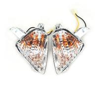 DEMULAX Lentille de clignotant moto GSXR600 GSXR750 2008 2009 2010 GSXR1000 2007 GSXR 600 750 1000 Témoin lumineux pour moto(Clear)