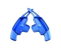 DEMULAX Lot de 2 rallonges de remplacement for palette de volant de voiture, for Mercedes-Benz, ABCE GLE Classe W176 W205 W246 C117 W218 Palette de changement de vitesse(Blue)