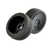 DEMULAX Lot de 4 éponges for pneus Vitesse, for HSP, for HPI, 1/10 1.10 Touring Car Pack de Roues pour Voiture RC Monster(9074-6091)