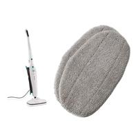 DEMULAX Lot de 4 housses de nettoyage for balai vapeur Leifheit CleanTenso, chiffon de nettoyage, chiffon de rechange Pièces de rechange pour nettoyeur vapeur