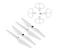 DEMULAX Lot de 4 protections d'hélices for Phantom, 3 pare-chocs de lame à dégagement rapide standard professionnels avancés 9450