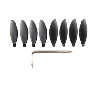 DEMULAX Lot de 8 hélices Anafi pliables for drone, hélices CW CCW
