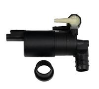 DEMULAX Moteur de pompe lave-glace d'essuie-glace avant et arrière avec œillet, for Peugeot, 207 307 308 807 1007, double sortie d'eau Pompe de lave-glace