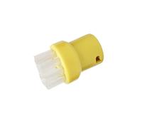 DEMULAX Nouvelle brosse for nettoyeur à vapeur portatif SC1 SC2 SC3 SC4 SC5 SC7 CTK10 Brosses de nettoyage Brosse en nylon Pièces de buse d'arrosage Pièces de rechange pour nettoyeur vapeur(Yellow)