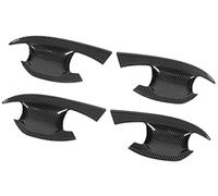 DEMULAX Patch décoratif de protection poignée extérieure cuvette porte extérieure, remplacement Style en Fiber carbone, pour Kia Sportage Nq5 Garniture automatique extérieure