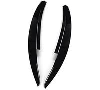 DÉMULAX Paupière de phare avant, pour VW, pour Scirocco R Gts 2008-2017 2 pièces paupières lampe sourcil couvercle garniture autocollant kit Enjoliveur de phare