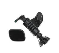 DEMULAX Phare Avant Gauche Droit Wahser Sparyer buse Pompe Cylindre Bouchon Jet, for Hyundai, Tucson Cache-gicleur de Lave-Glace(Black Left Side)