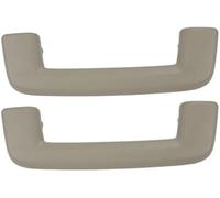 DEMULAX Poignée de sécurité for toit intérieur de voiture, for Land Rover, Discovery 3, Discovery 4 (1 pièce arrière grise) Poignée de maintien pour voiture(BLACK 1 Pair Beige Front)