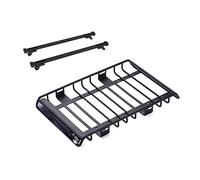 DEMULAX Porte-Bagages en métal avec Rail de Fixation, for Traxxas, TRX4 TRX6, for Axial, SCX10 III 90046 AXI03007 1/10 RC Crawler Galerie de Toit pour Voiture Jouet