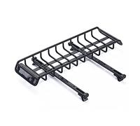DEMULAX Porte-Bagages en métal for Chenille 1/10 RC, for Traxxas, TRX4 TRX6, for Axial, SCX10 III 90046 AXI03007 avec Rail de Fixation Galerie de Toit pour Voiture Jouet