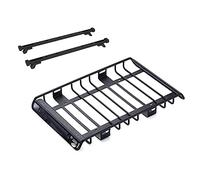 DEMULAX Porte-Bagages en métal for Toit, for Traxxas, TRX4 TRX6, for Axial, SCX10 III 90046 AXI03007 1/10 RC Crawler avec Rail de Fixation Galerie de Toit pour Voiture Jouet