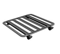 DEMULAX Porte-Bagages en métal for Voiture sur chenilles 1/10 RC, for Traxxas, TRX4 TRX6 G63, for Axial, SCX10 III OP Accessoires Pièces Galerie de Toit pour Voiture Jouet(Luggage Rack A)