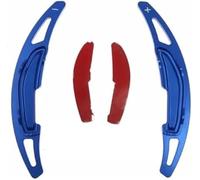 DEMULAX Pour Bmw M6 F12 F13 2013 2014 2015 2016 2017 2 pièces couvercle de levier de vitesse de voiture palettes d'extension de changement de volant Lame de palette de transmission de véhicule(Blue)