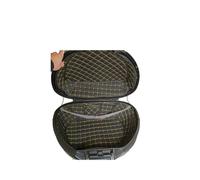 DEMULAX ,pour SHAD SH47 SH 47 Doublure de Coffre Coffre à Bagages Coussinets Intérieurs Conteneur Doublure Arrière, for Siège, Sac Protéger Accessoires Moto Doublure de Top Case Moto(Schwarz)